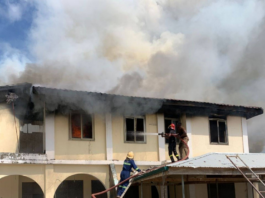 Fire officer suffers electrical injury during Suhum operation