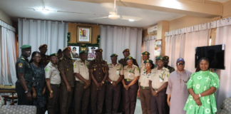 Nigerian prison officials visit Nsawam prisons to study Ghana’s rehabilitation system