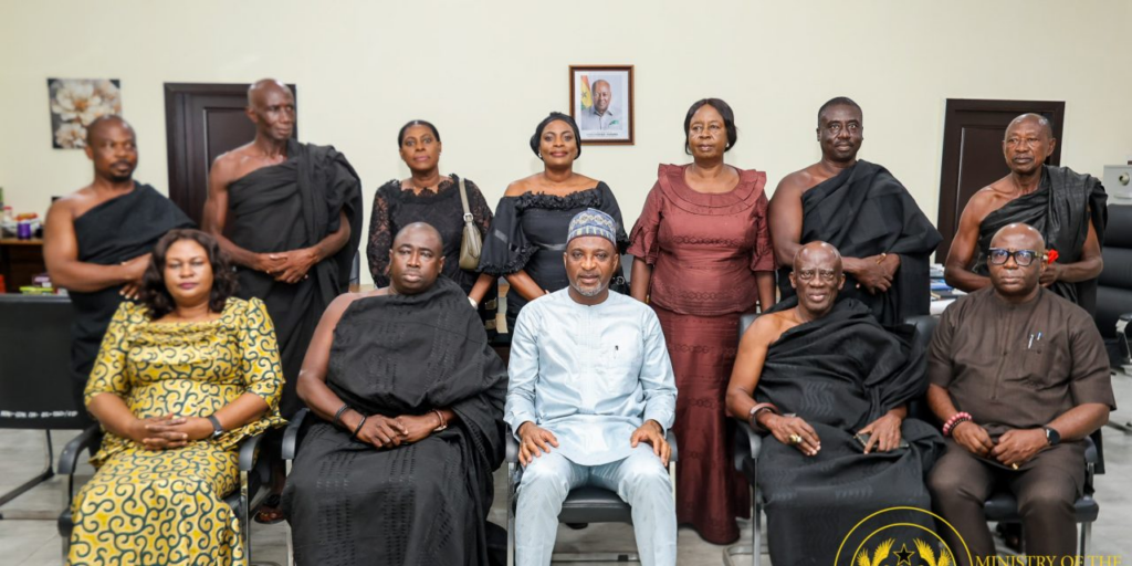 Agogo Chiefs officially inform Interior Minister of Nana Akuoko Sarpong’s passing