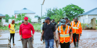 Gomoa West MP visits flood-hit communities as washed-away road diversions cut access