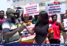 Weija-Gbawe: Residents hint at another demo over delayed specialist children’s hospital commissioning