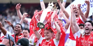 Champions Arsenal sign off season in style with victory