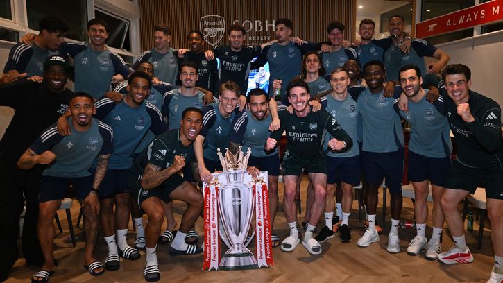 Arsenal crowned Premier League champions as Man City held at Bournemouth