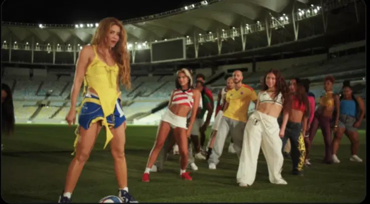 Shakira announces 2026 World Cup theme song featuring Burna Boy