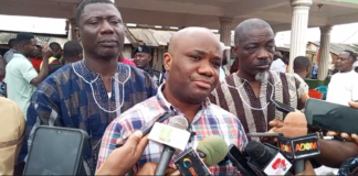 Felix Kwakye Ofosu assures completion of sea defence to address tidal wave destruction