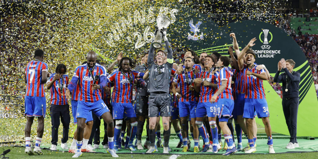 Mateta fires Palace to Conference League glory in Glasner farewell