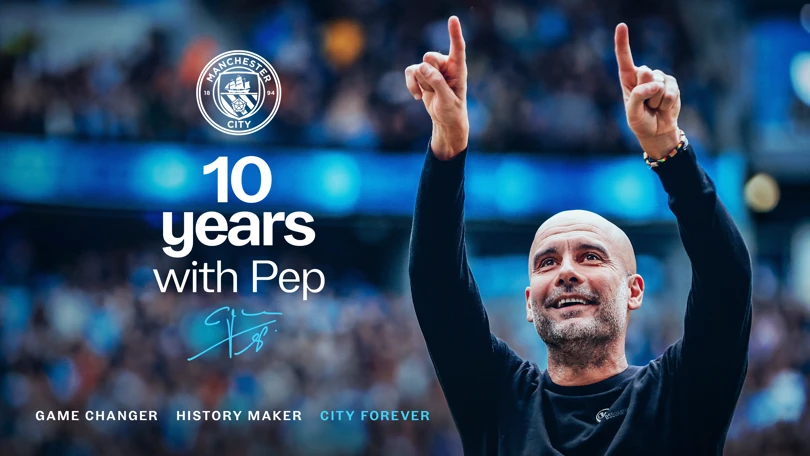 Guardiola to leave Man City after 10 years as boss