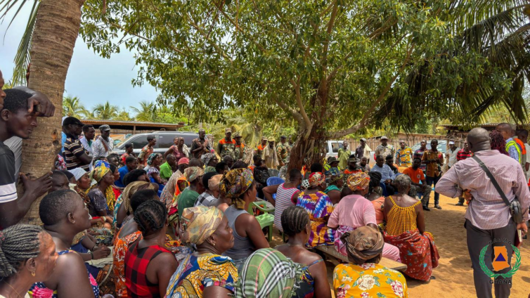 NADMO supports tidal waves victims in Anlo District