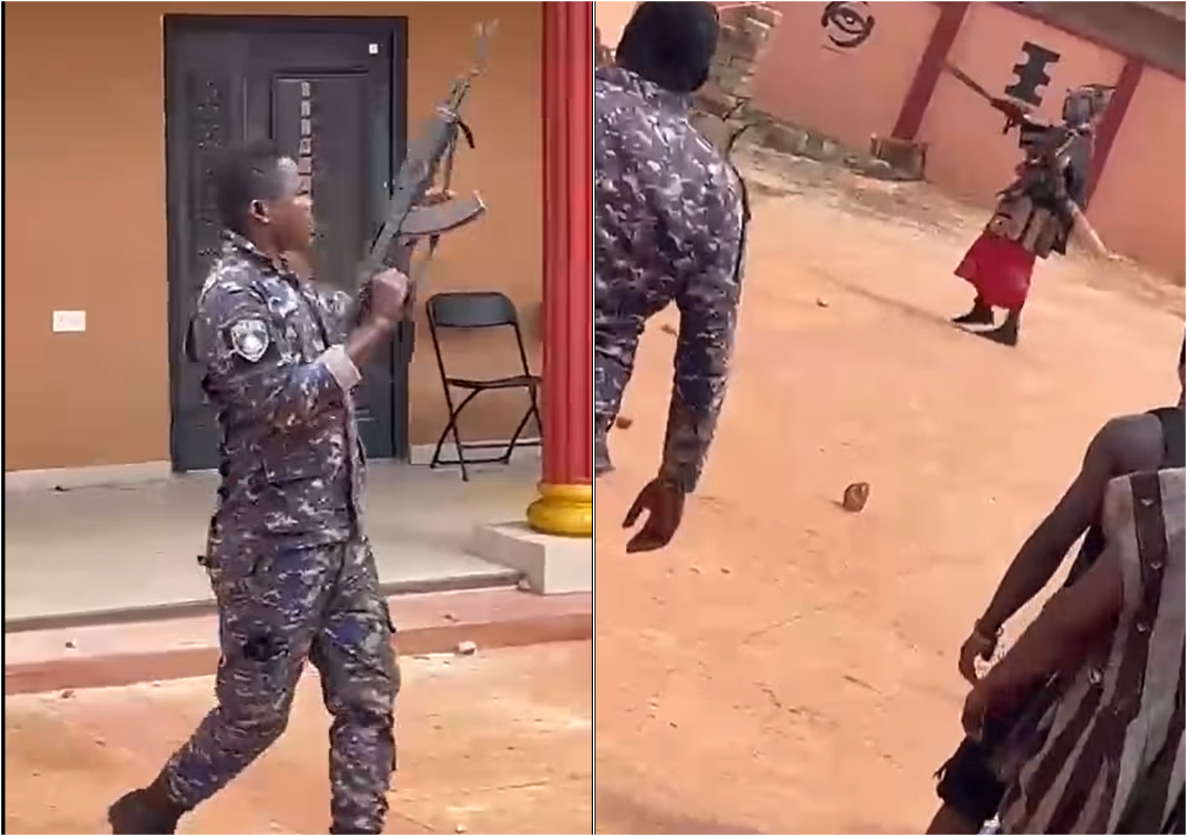 Police shoot machete-wielding ‘traditional leader' in Agona Amenfi amidst palace standoff [Video]
