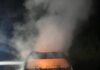 Fire destroys Honda Civic at Kwamoso-Duasin