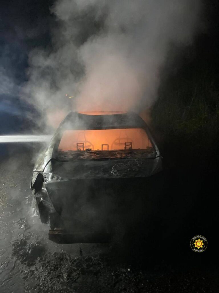 Fire destroys Honda Civic at Kwamoso-Duasin