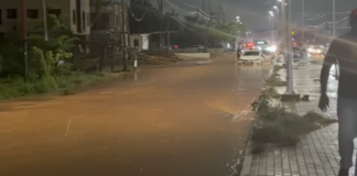 Parts of Accra flooded after Wednesday’s downpour