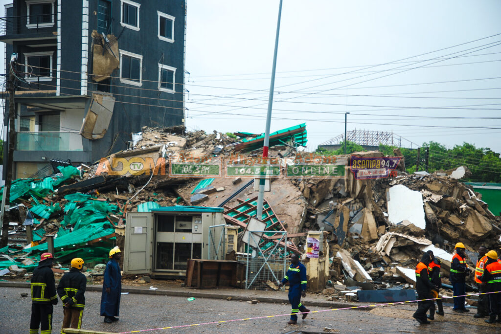 Melcom distances itself from collapsed building at Avenor