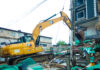 NADMO demolishes three out of 16 unsafe structures in Accra