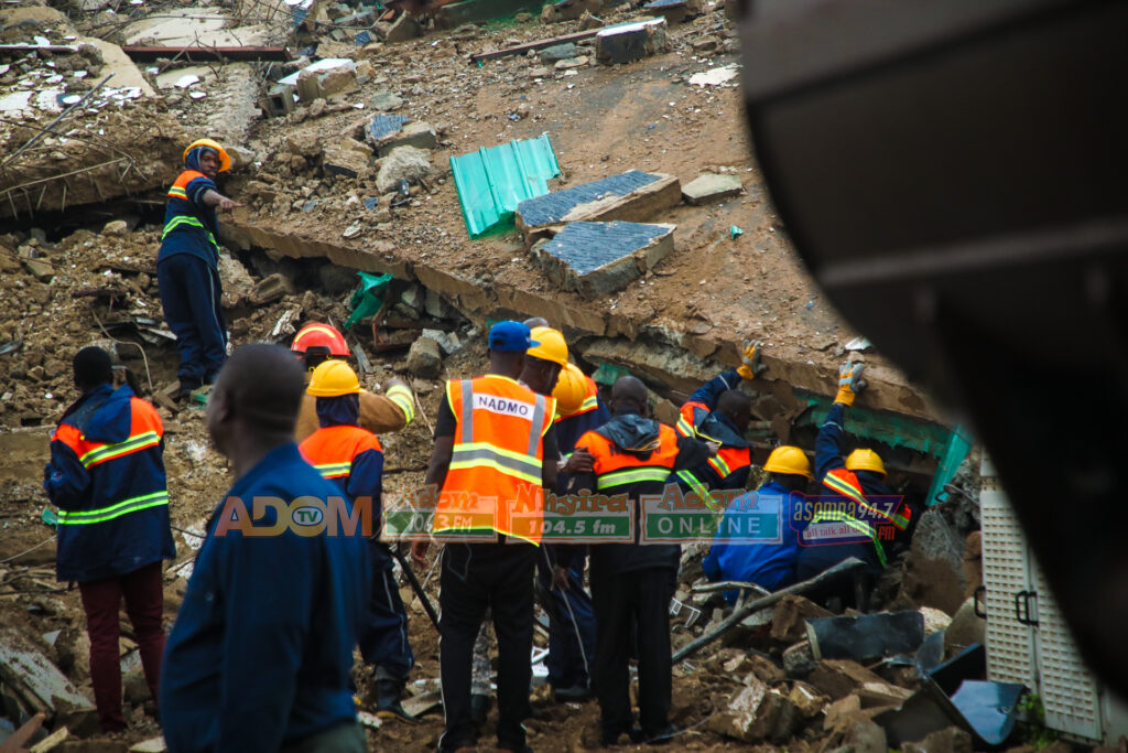 One confirmed dead in building collapse at North Industrial 