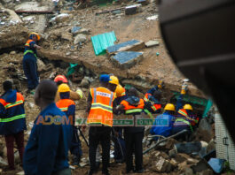 One confirmed dead in building collapse at North Industrial Area