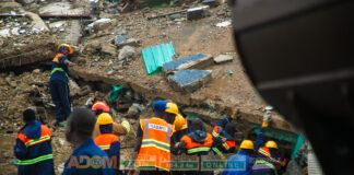One confirmed dead in building collapse at North Industrial Area