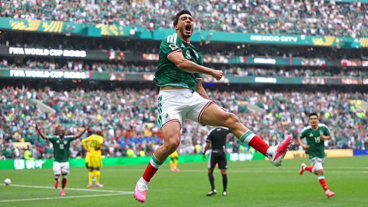 Three sent off as Mexico beat South Africa in Worl
