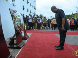 Mahama leads world leaders to observe Juneteenth at Christiansborg Castle