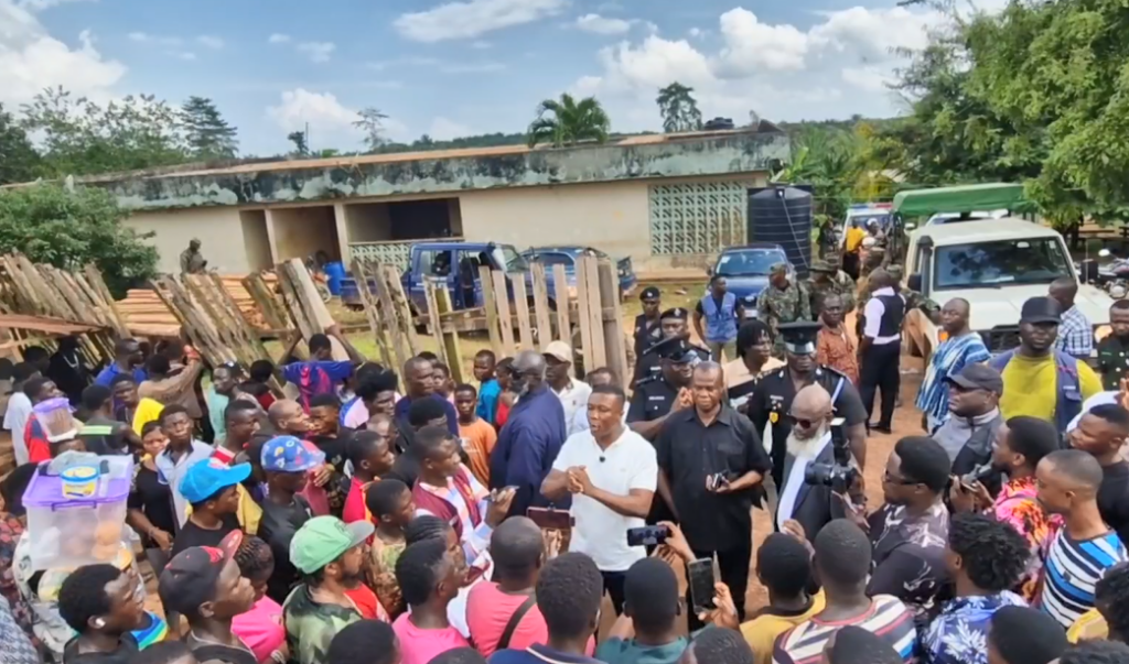 Police restore calm in Benso after youth allegedly