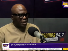 Ebenezer Okletey Terlabi, Deputy Minister for Interior