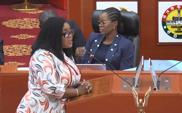 the Minister for Gender, Children and Social Protection, Agnes Naa Momo Lartey,