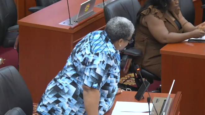 Deputy Minister for Works, Housing and Water Resources, Gizella Tetteh-Agbotui,