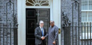 PHOTOS: Mahama meets UK Prime Minister Keir Starmer at Downing Street