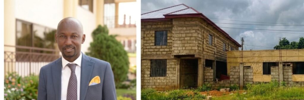 Former Asante Akyem Central MCE supports ultra-modern teachers’ hall project with GH₵10,000