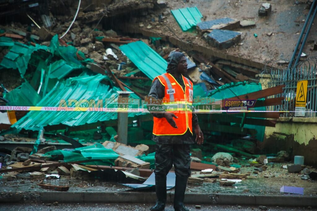 Industrial Area Building Collapse: Three people rescued, thr