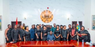Family of Apostle Kwadwo Sarfo briefs Speaker on funeral arrangements