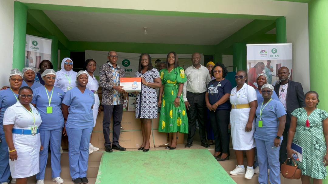 Oxfam, partners boost maternal healthcare with equipment donation to eight health facilities - Adomonline