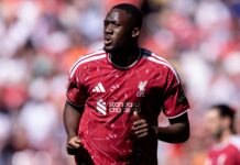 Konate expresses sadness over Liverpool exit