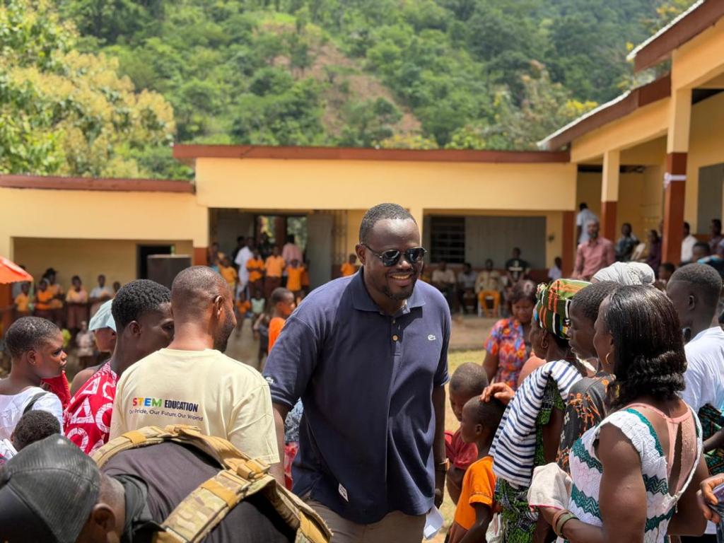 Nkwanta South MCE launches STEM initiative at Shiare M/A Basic School, donates uniforms