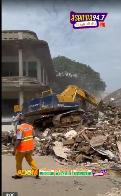 Osu demolition: “He is safe” – AMA Mayor speaks af