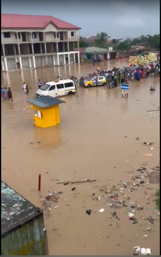Two swept away by floodwaters at Nurses Quarters J