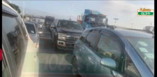 Commuters stranded for hours as massive gridlock hits Ofankor–Achimota stretch