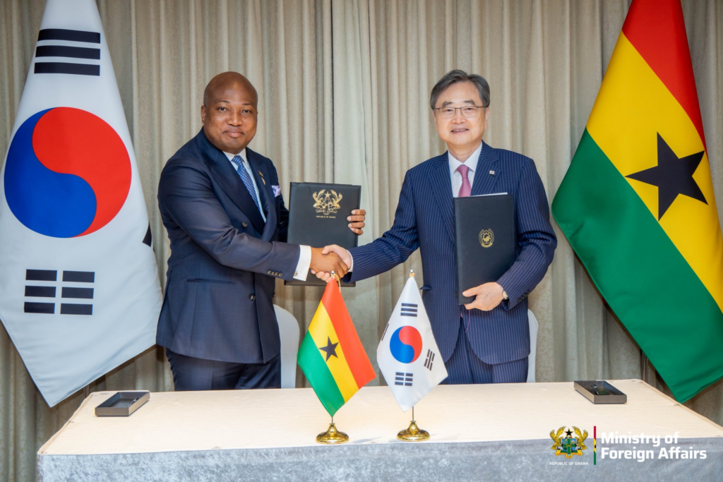 Ghana, South Korea sign historic visa waiver deal - Adomonline