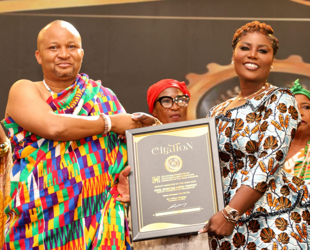 Recognition of excellence: Dorcas Affo-Toffey named Best Per