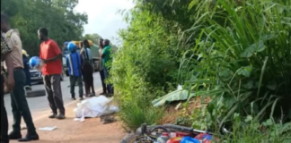 Motor rider dead in multi-vehicle crash on Cape Coast–Takoradi Highway