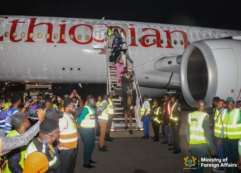 Ambulance Service provides medical cover for Ghanaians evacuated from South Africa