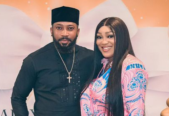 Nigerian actress Peggy Ovire accuses Frederick Leonard of ch