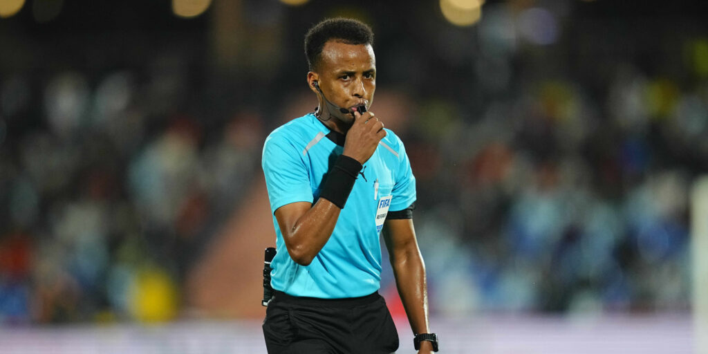 Somali referee axed from World Cup after being den