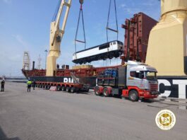 GRDA receives 2 locomotives, 20 freight wagons ahead of schedule