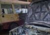 Fire destroys two vehicles at Mahean, no casualties reported