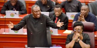 Minority Leader, Alexander Afenyo-Markin,