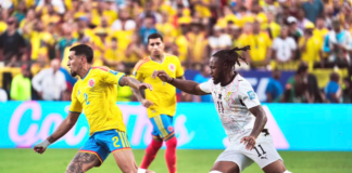 Ghana crash out of 2026 World Cup after narrow defeat to Colombia