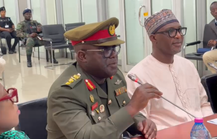Director-General of the Narcotics Control Commission (NACOC), Major General Maxwell Obuba Mantey,