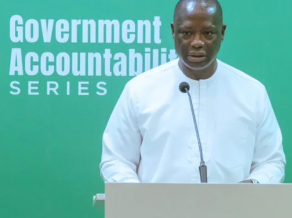 Minister for Lands and Natural Resources, Emmanuel Armah-Kofi Buah