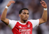 Timber leaves Arsenal camp for groin check